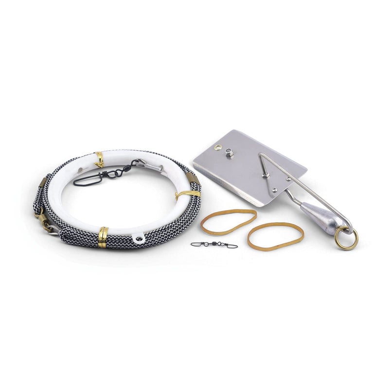 AFW American Fishing Wire Hi-Speed Braced Planer Kit, Size #8, in-Line, Stainless Steel Blade, 36 in / 91 cm, Mono Line 300 lb / 136 kg Test - Image 2